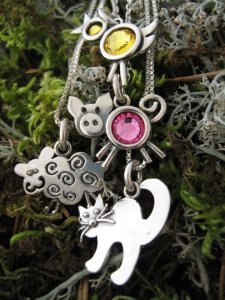 bergtatt gull og sølvsmie - anheng