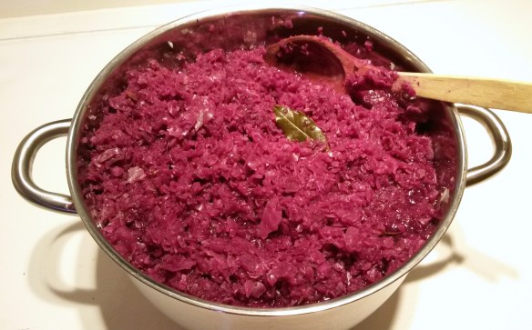 kokt rødkål